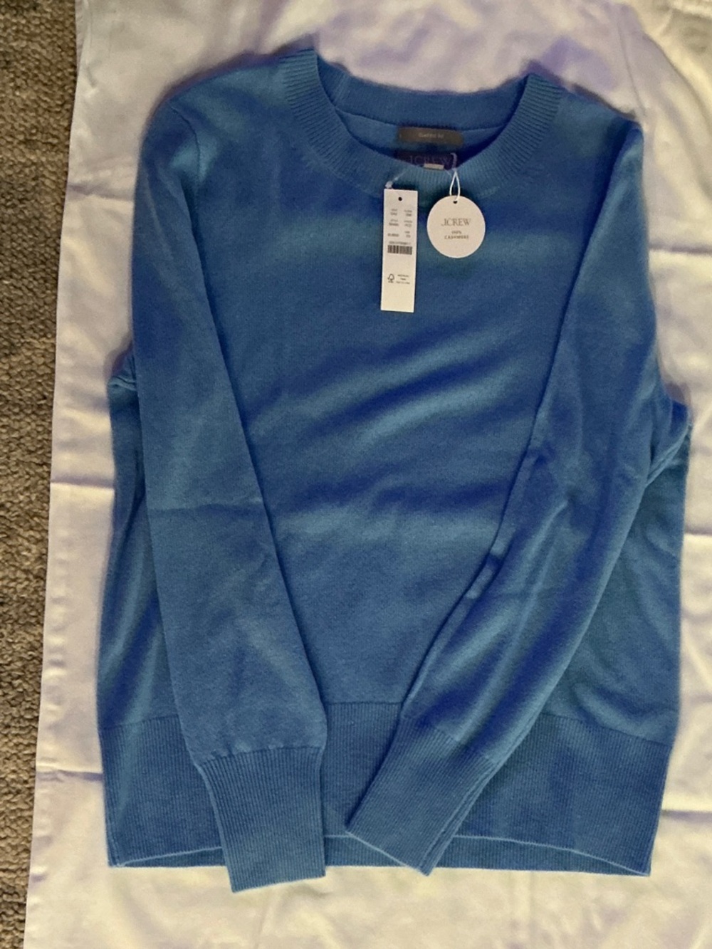 J. Crew Men’s Crewneck Sweater in Sky Blue